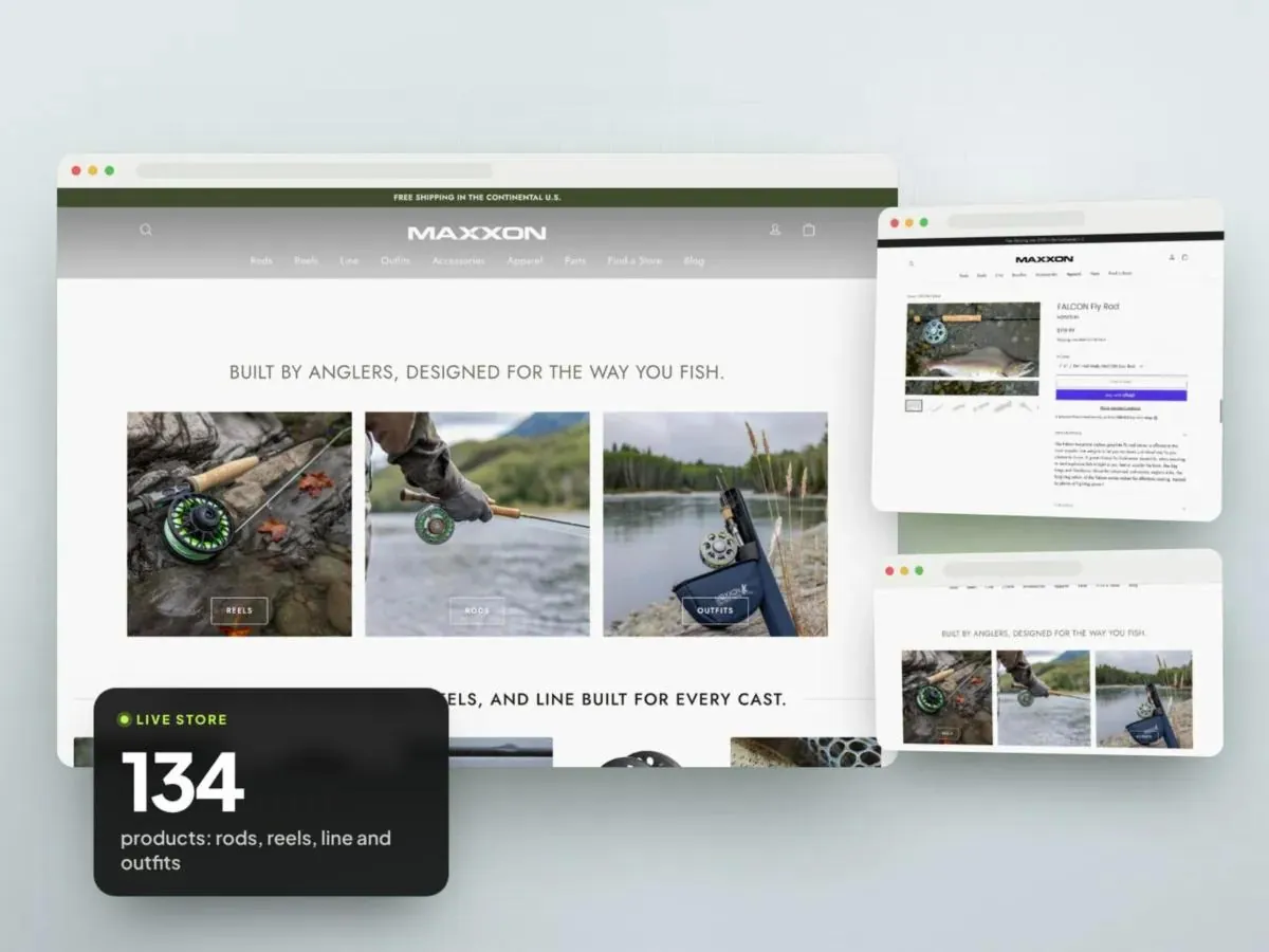 Fly fishing gear store